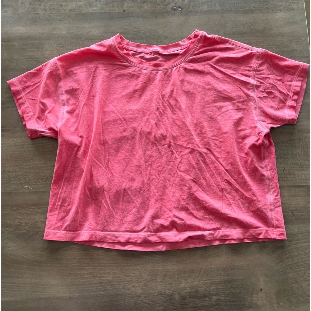 lululemon cates tee size 4